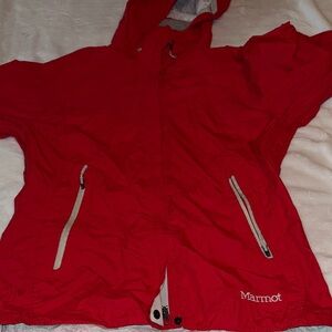 Marmot Vibrant Red Outdoor Jacket